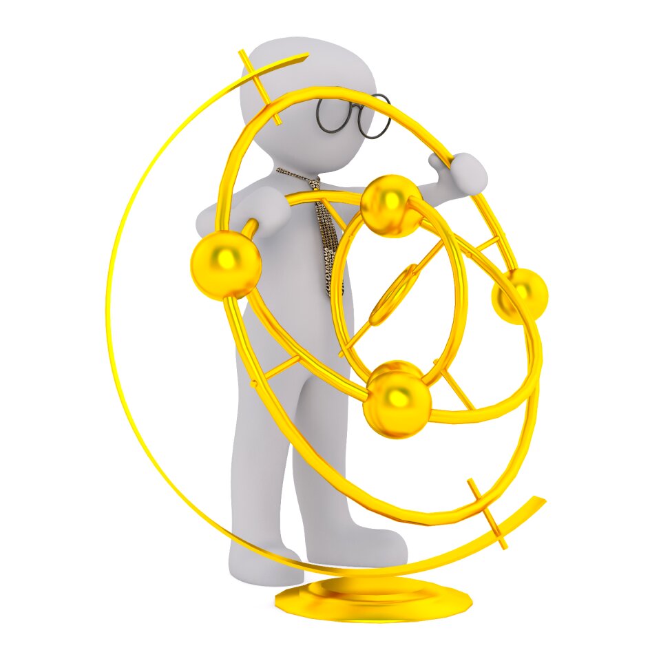 Isolated 3d model