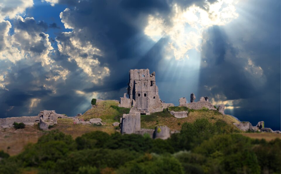 Architecture rays tower