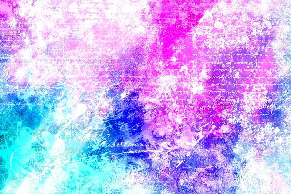 Watercolor vintage colorful