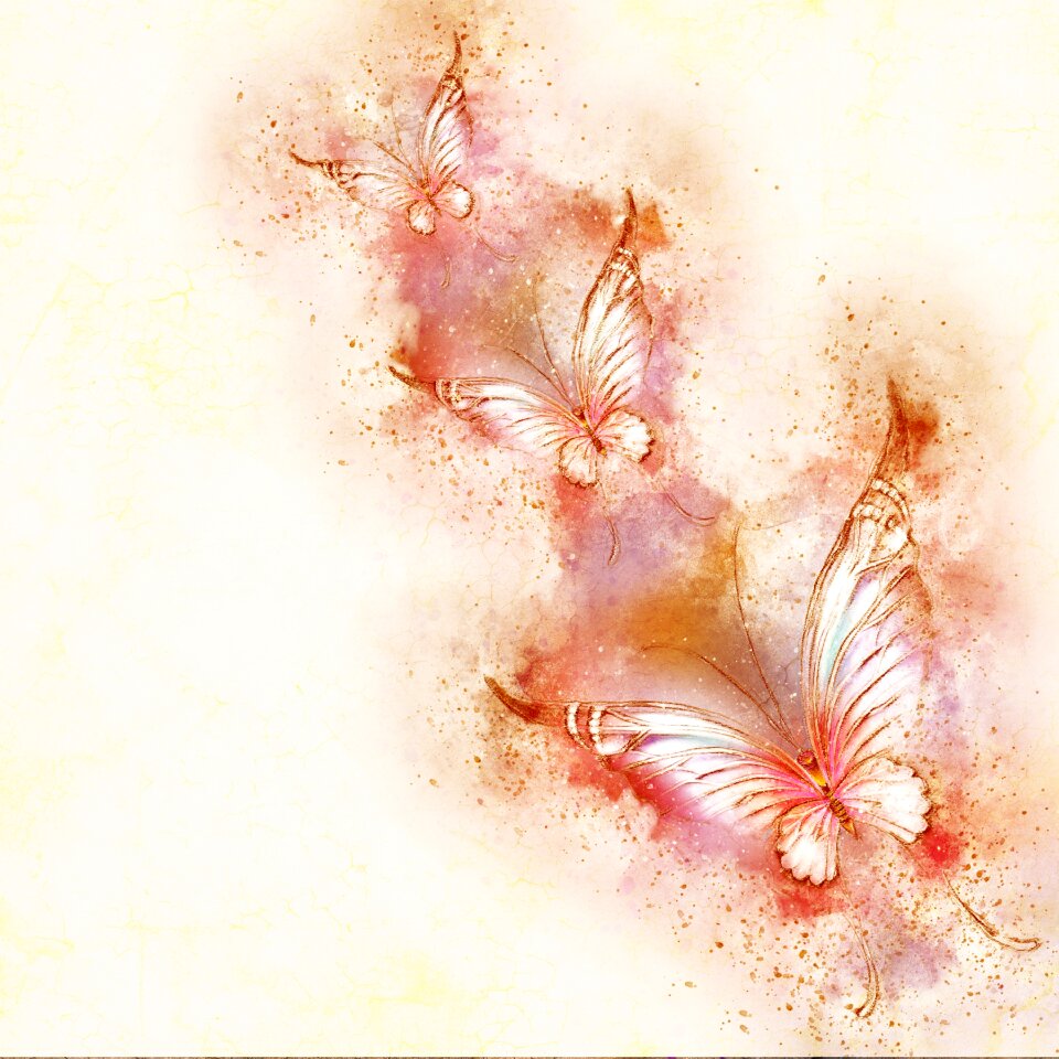 Texture watercolor scrapbook
