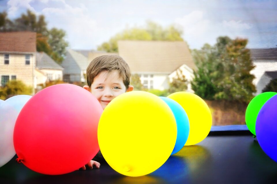 Kid celebration color