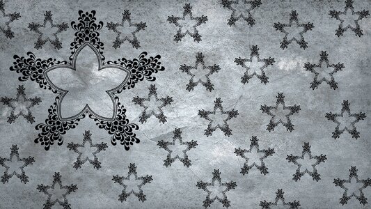Pattern grey black