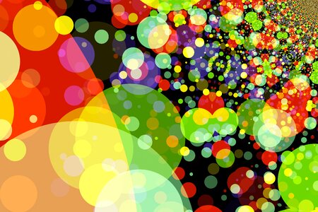 Background bokeh round