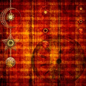 Texture scrapbook steampunk