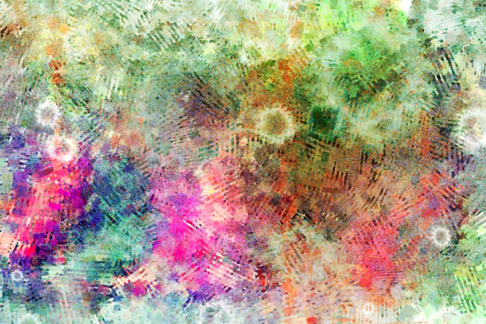 Watercolor vintage colorful