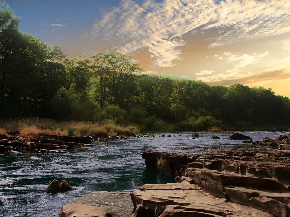 Nature water scenery