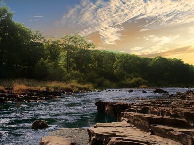 Nature water scenery