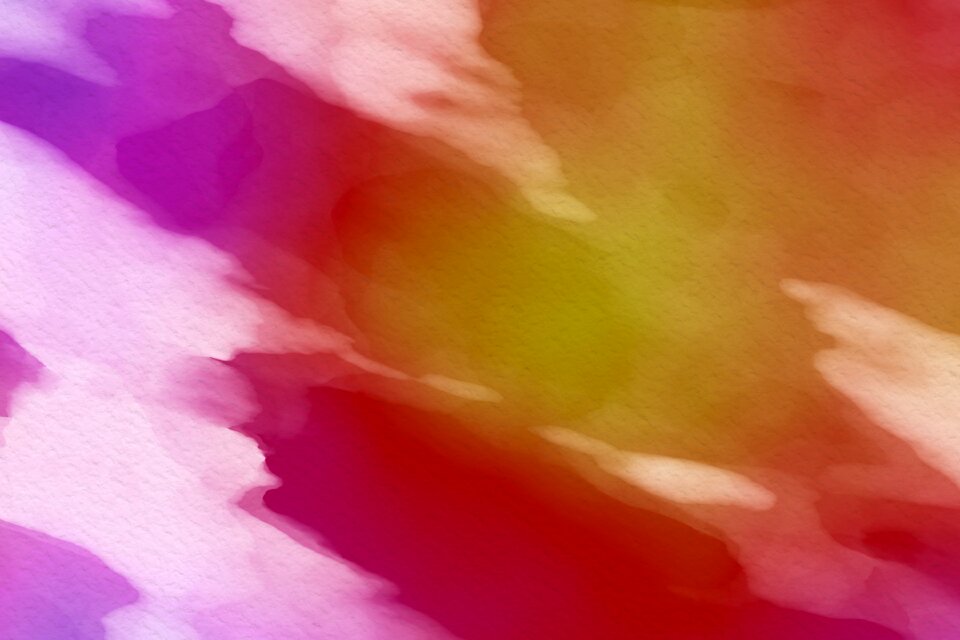 Watercolor vintage colorful