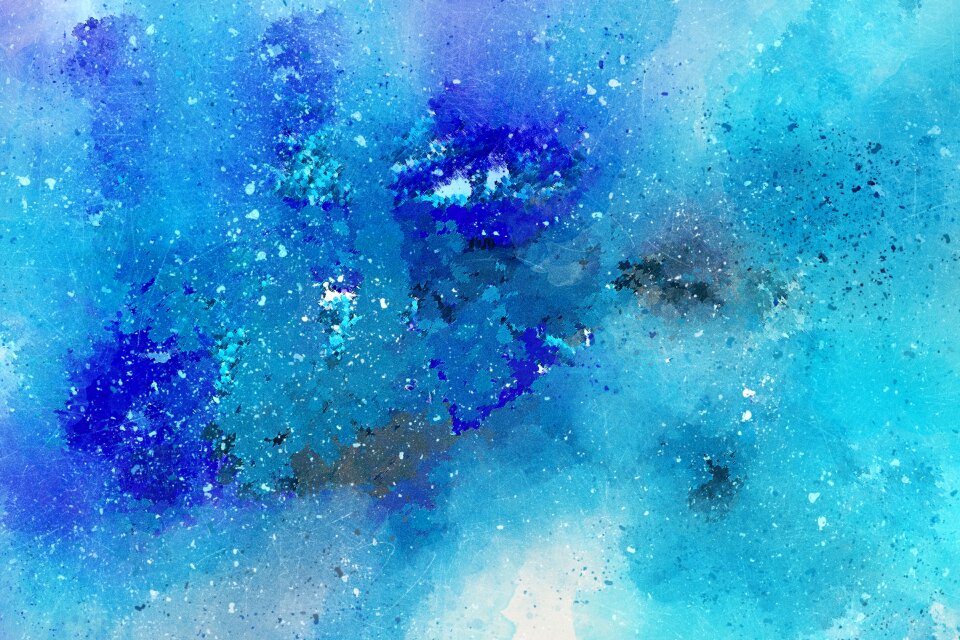 Watercolor vintage colorful