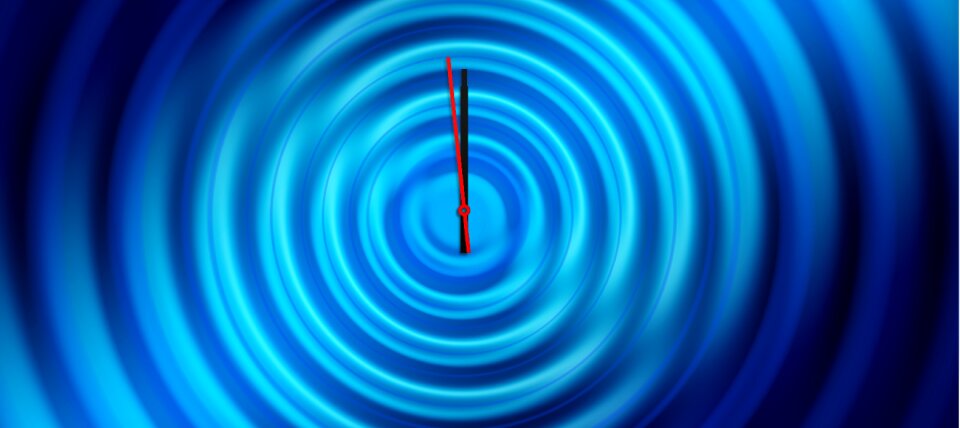 Wave lines pointer