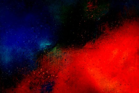 Watercolor vintage colorful