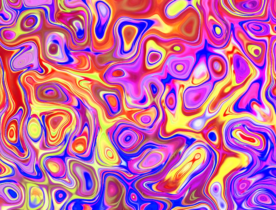 Structure abstract colorful