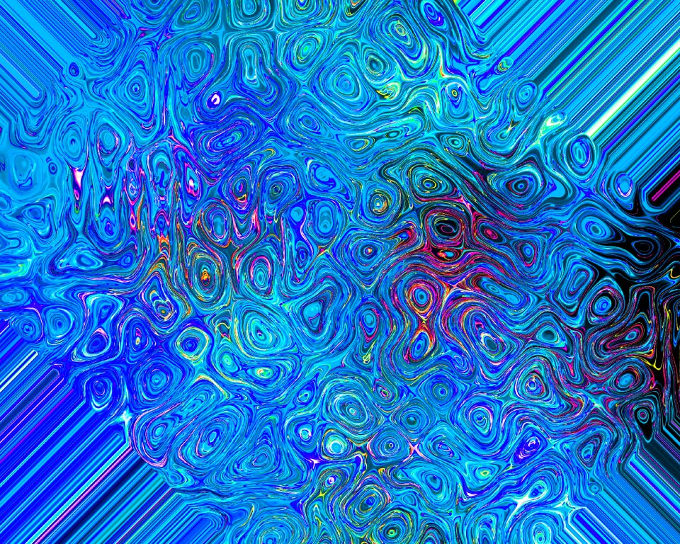 Pattern abstract blue