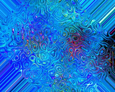 Pattern abstract blue