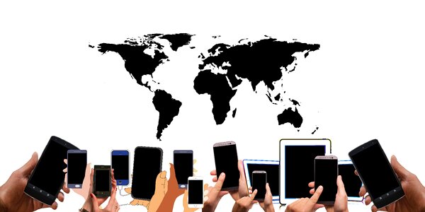 Mobile phone phone hands