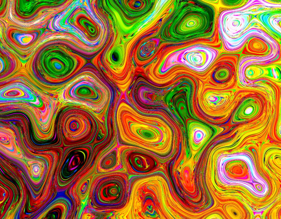 Structure abstract colorful