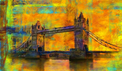 Bridge england river thames