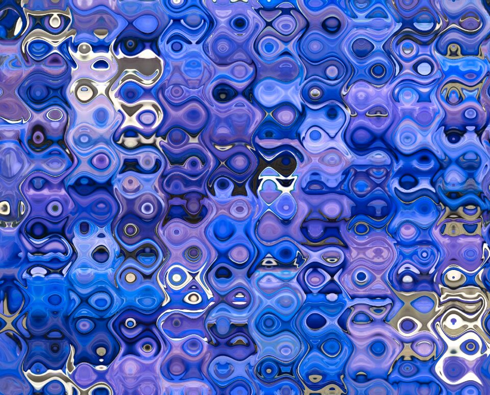 Colorful color blue