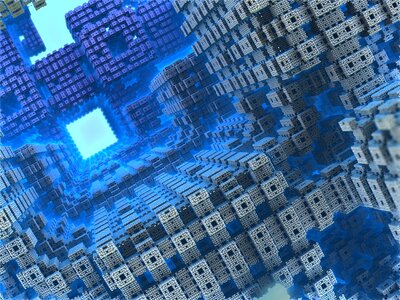 Render blue fog