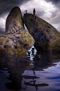 Viking boats the long ships