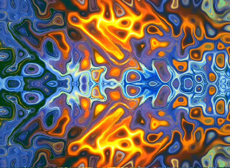 Structure color colorful