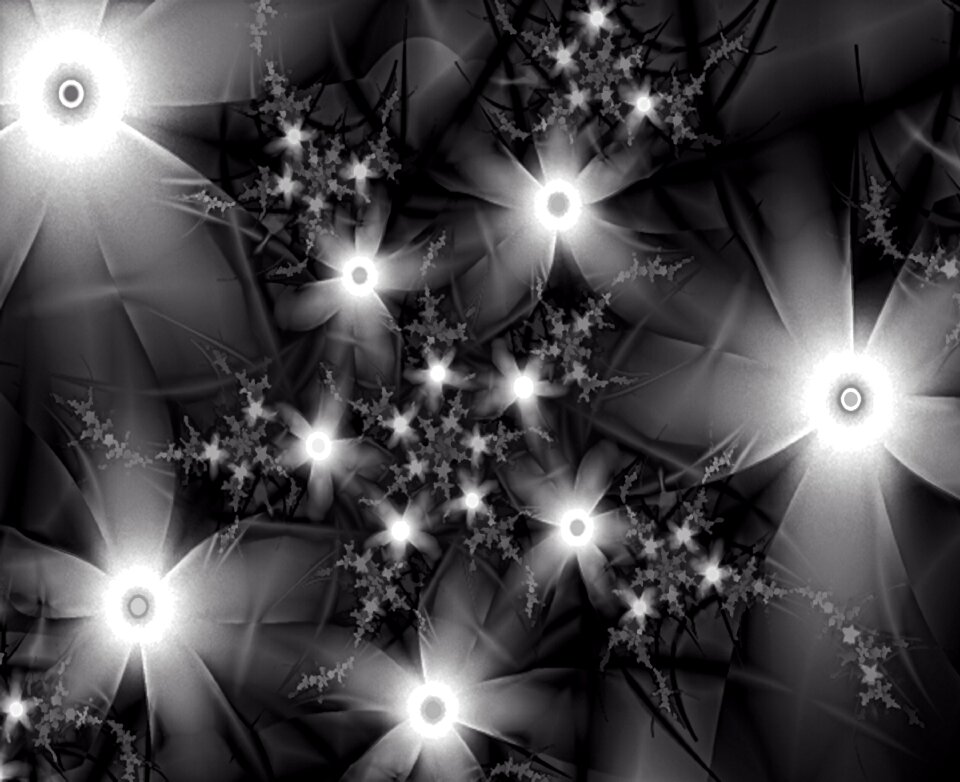 White black pattern