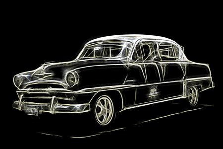 Old oldtimer vehicle