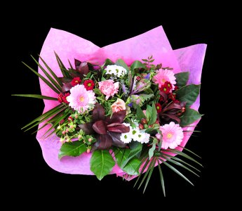 Birthday bouquet flowers give
