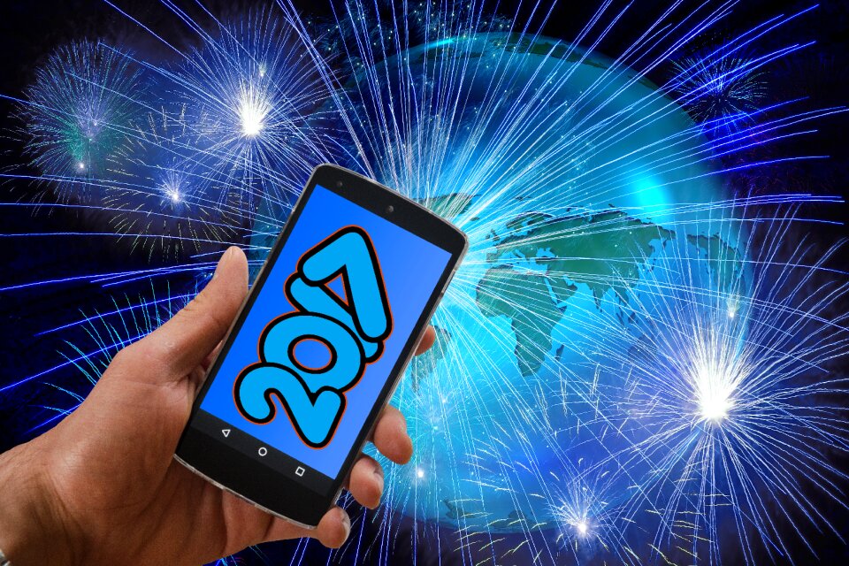Hand keep smartphone