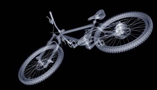 Wheel saddle spokes