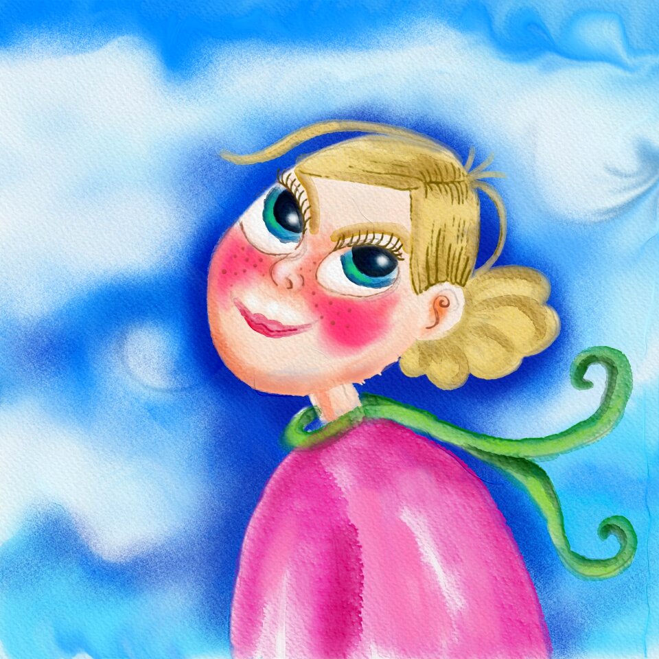 Painting doodle cartoon