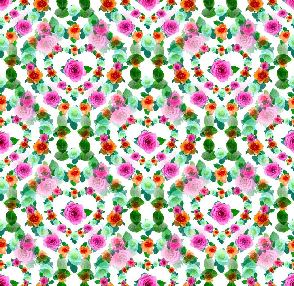 Background image romance flower