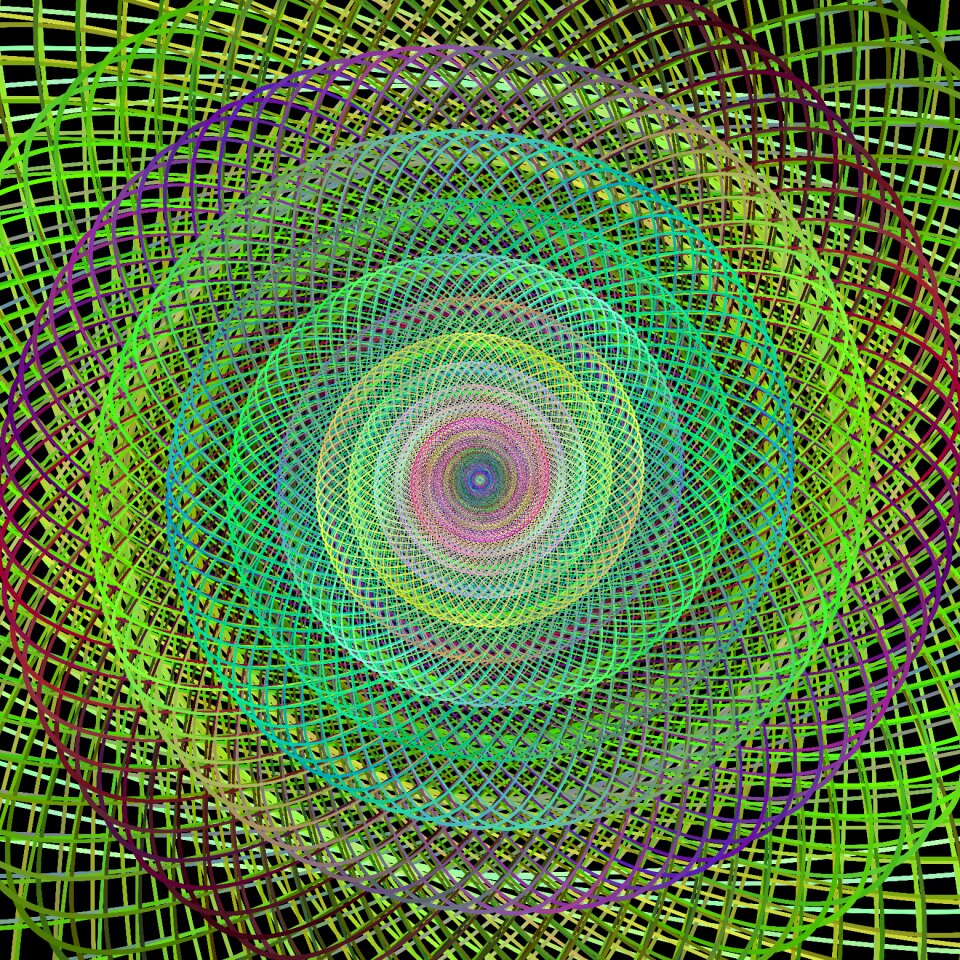 Graphic generated fractal