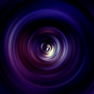 Ring purple spiral