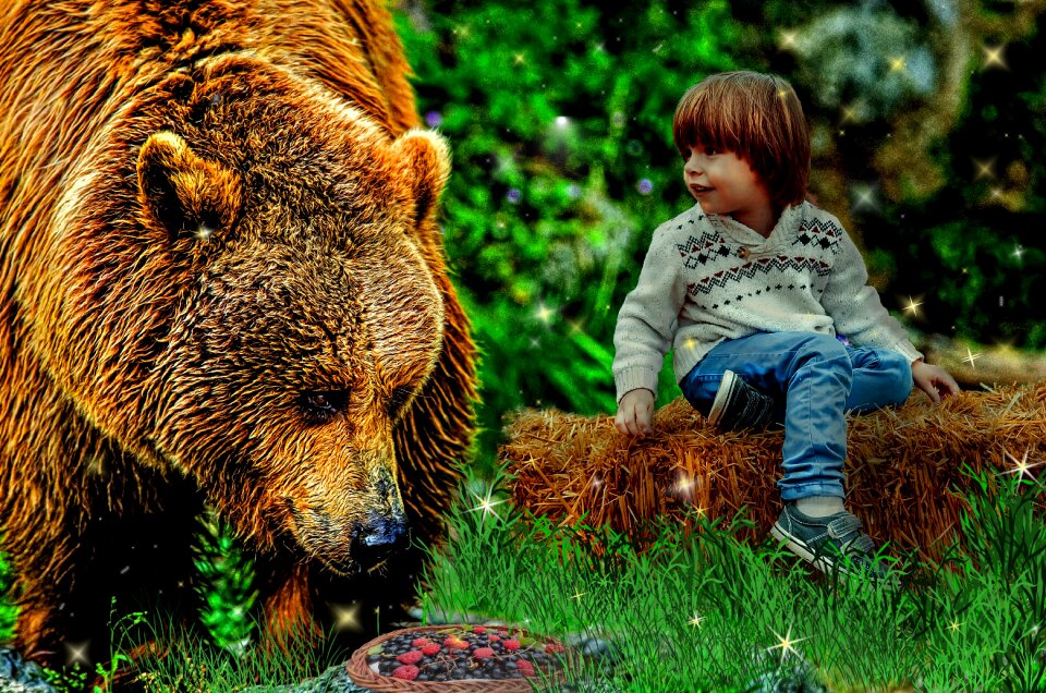 Kid cute little