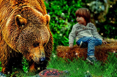 Kid cute little