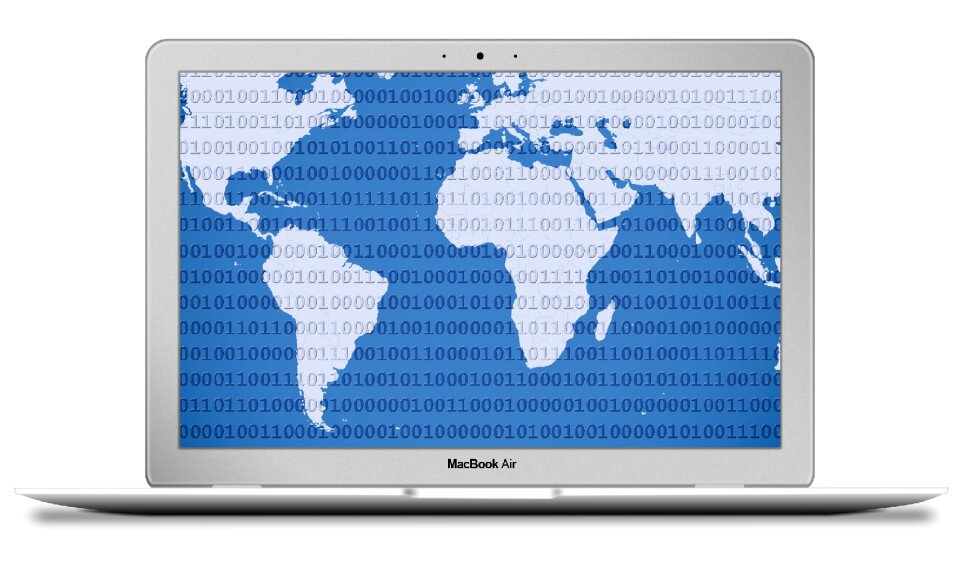 Laptop communication web