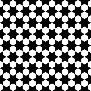Black and white star sheriff
