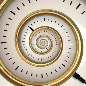 Mechanism hour clock