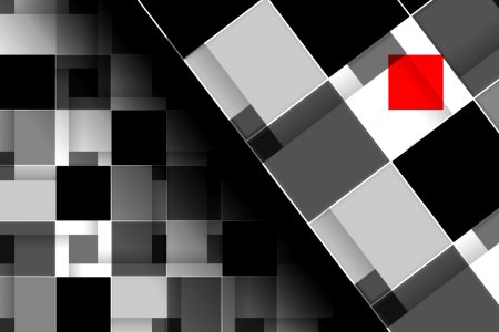 Abstract arrangement geometric