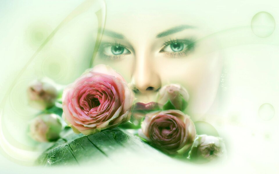Face portrait sensuality