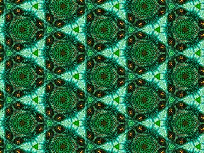 Green eye pattern