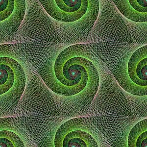 Seamless repeating fractal