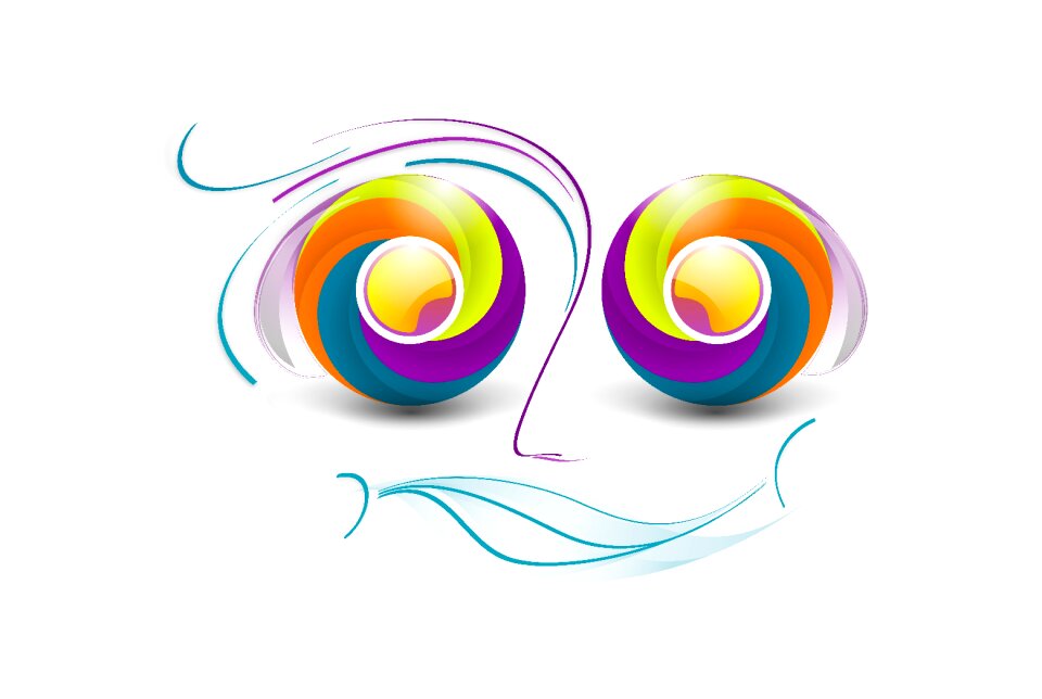 Face joy Free illustrations