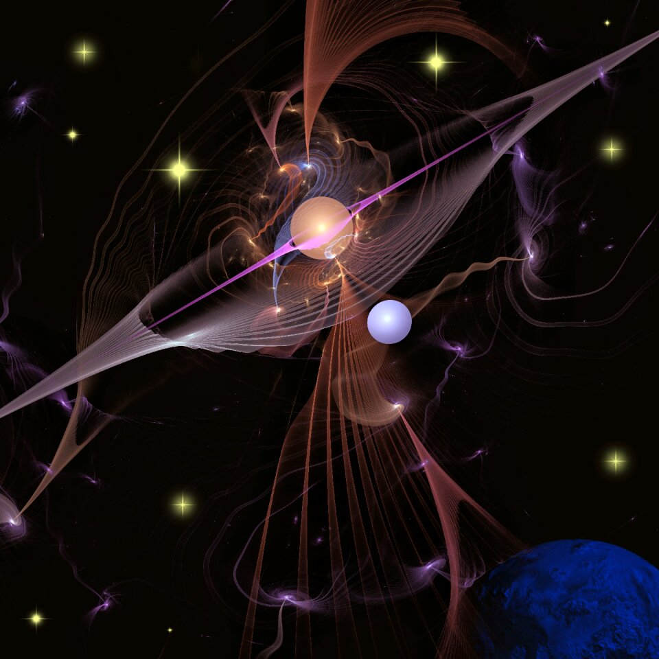 Space fantasy wide
