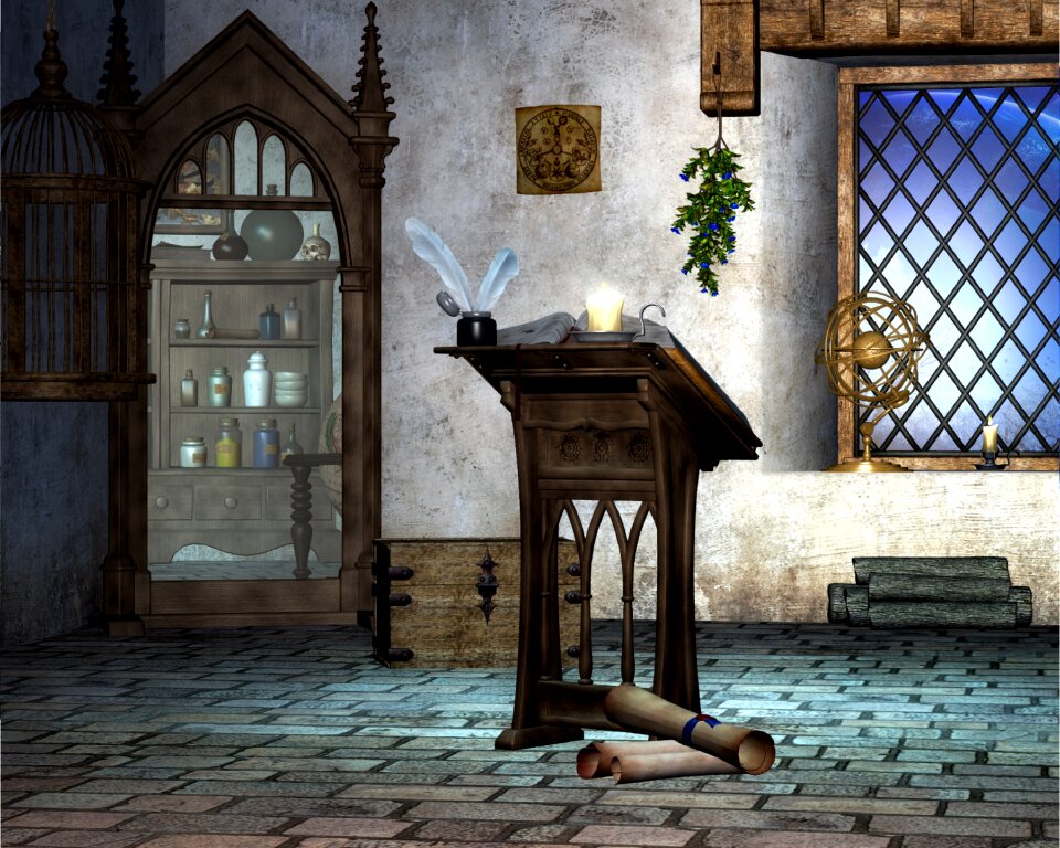 Witchcraft magician occult
