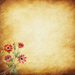 Scrapbook vintage decorative