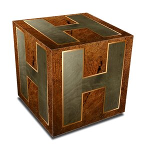 Block 3d brown letter