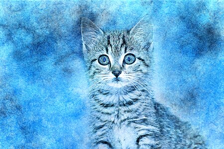 Abstract vintage animal