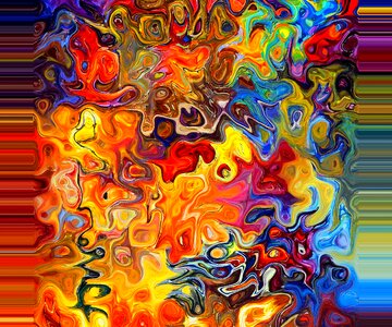 Structure color colorful
